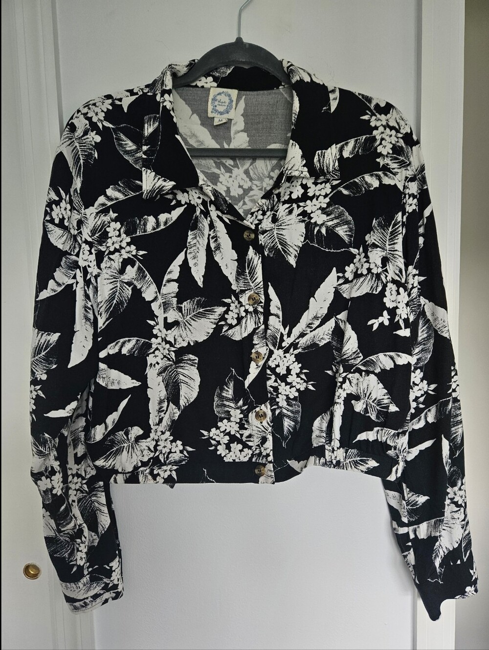 Tropical Top With Pockets